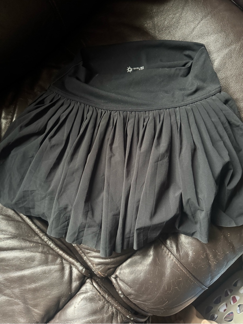 Aerie tennis skirt black size S|P